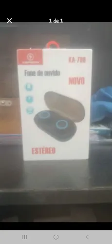 Fone de ouvido Bluetooth 