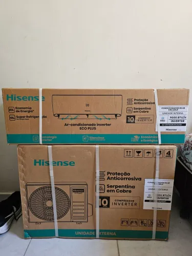 Ar condicionado inverter 9mil btus (NOVO)