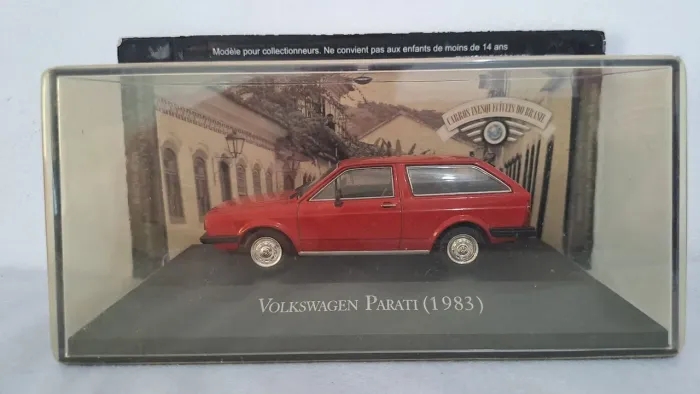 * MT Volkswagen 1:43 VW Parati 1983 Carros Inesquecíveis do Brasil Lacrado no Blister