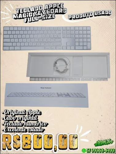 Teclado Magic Keyboard Apple full-size