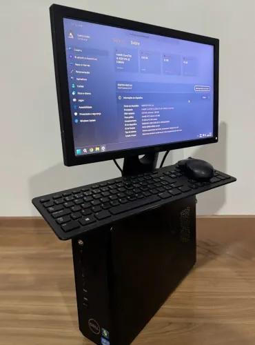 PC Completo Dell Vostro - SSD + Monitor Dell + Teclado e Mouse | Pronto para Uso