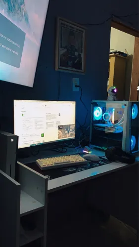 Setup Gamer RTX 3060 12GB + Monitor 180Hz + 2 Controles + Caixas