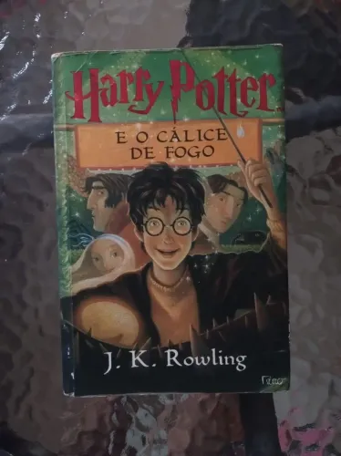 Livro Harry Potter e o Cálice de Fogo (Ed. Rocco) - Perfeito Estado