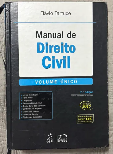 Manual de direito civil volume único