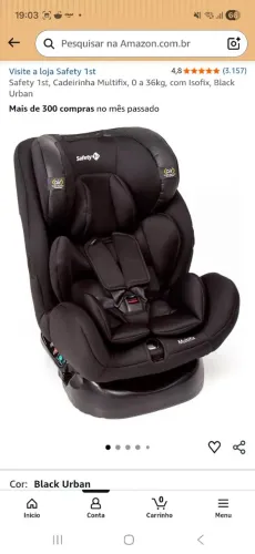 Cadeirinha Multifix bebê