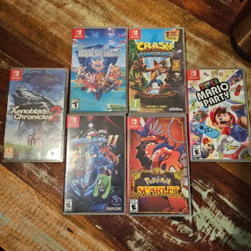 Jogos de nintendo switch