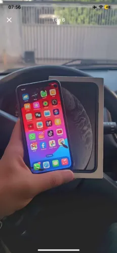 iPhone XR 64gb PRETO CAIXA+NF
