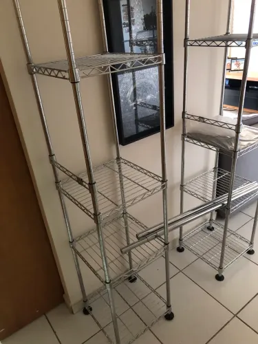 Prateleira estande de aço