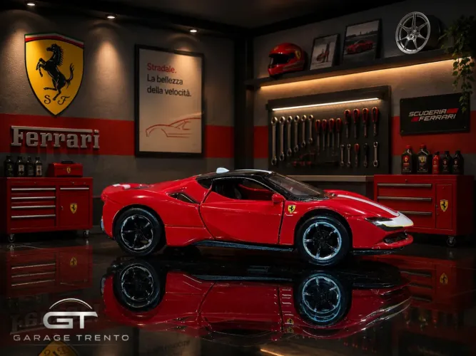Ferrari SF90 Stradale bburago 1/64
