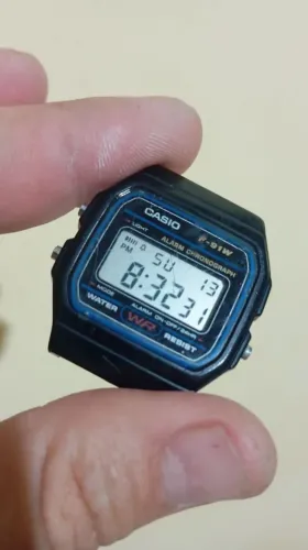 Relógio Cássio F-91w Sem Correia