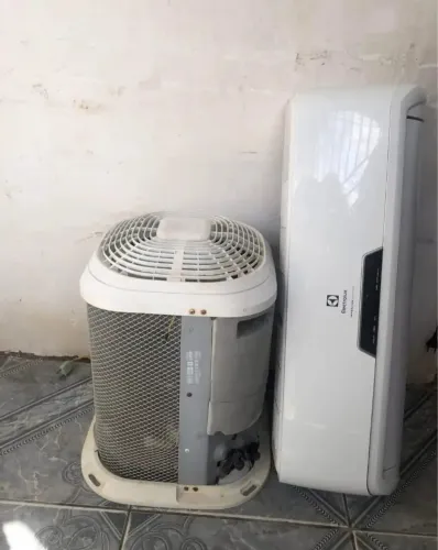 Ar condicionado já estalado