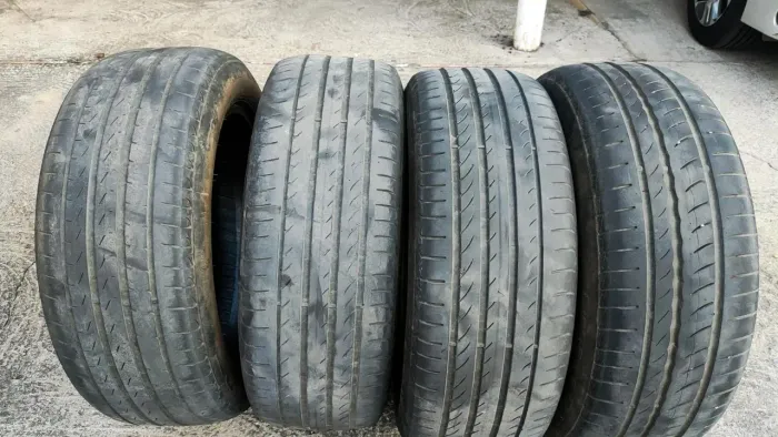 R$ 500 os 4 pneus Pirelli 205/55 R16