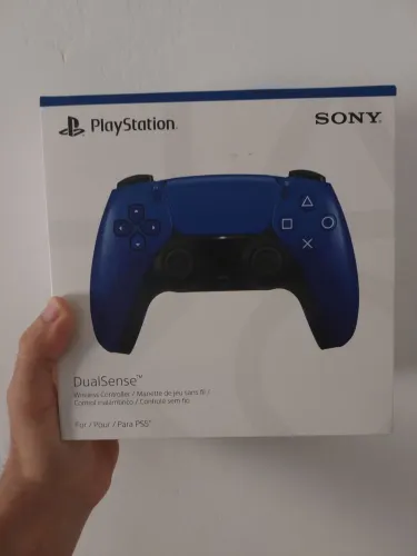 Controle ps5 Cobalt blue (LACRADO) NF e garantia 