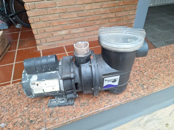 Bomba dancor com filtro motor weg 1/2 ,cv