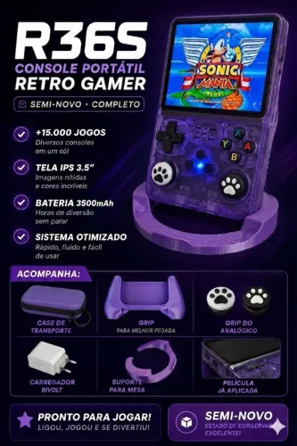 Console R36s COMPLETO 