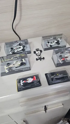 Carros fórmula 1 coleção escala 1/43