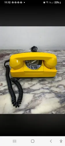 Telefones tijolinho década de 80