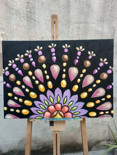 Quadro Pintura em tela