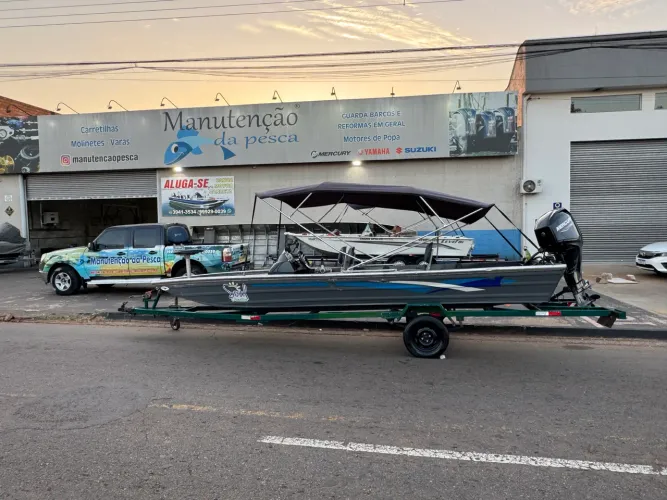 Lancha alumínio Kayamar 