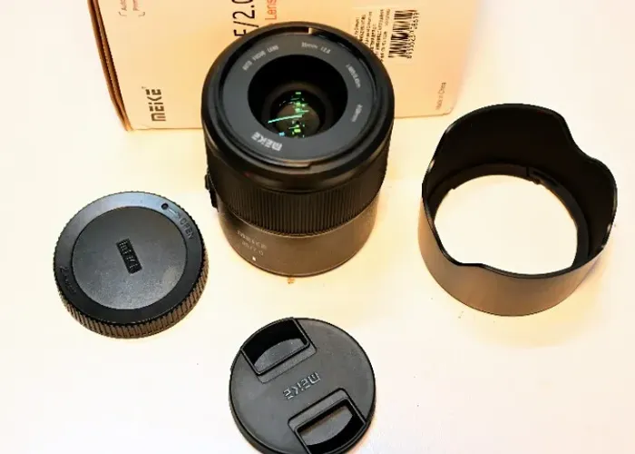 Lente Meike Nikon Full Frame, Sem uso