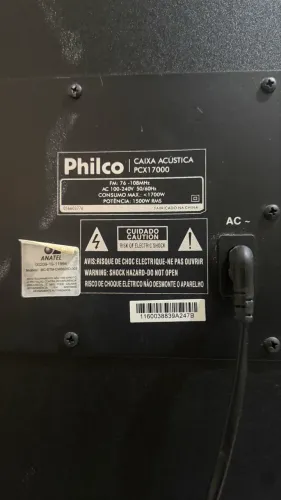 Caixa de som Philco