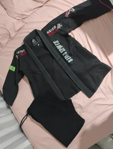 Kimono Keiko Raca Original Preto - Tamanho A2 - Excelente Estado