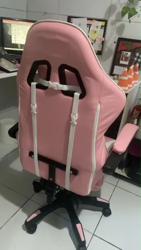 CADEIRA GAMER ROSA