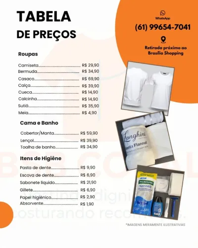 Cobal (roupa) presídio 