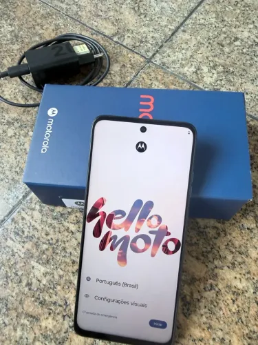 Motorola Moto G15 128GB Azul Escuro | 4GB RAM | Completo na Caixa