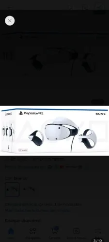 Playstation vr2 oculos de realidade virtual