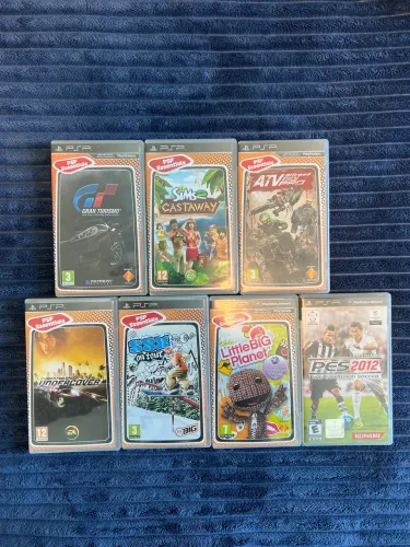Jogos Diversos de PSP Essentials mídia física 