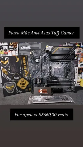 Placa mãe Am4 Asus Tuff Gamer - Store World