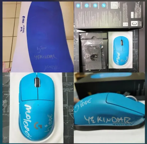 Logitech Pro X Superlight 2 + Mousepad - Edição Especial Furia x Hellmann's