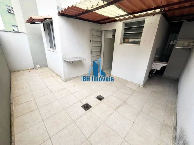 Apartamento com área privativa externa de 2 quartos no bairro Manacás/Castelo - Belo Horiz