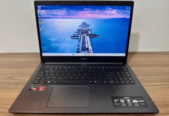 NOTEBOOK ACER ASPIRE 3 - RYZEN 5 - VÍDEO 2GB - MEMÓRIA 12GB - GARANTIA