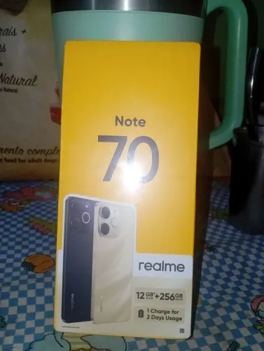 ? Realme Note 70 256GB - Novo e Lacrado na Caixa!