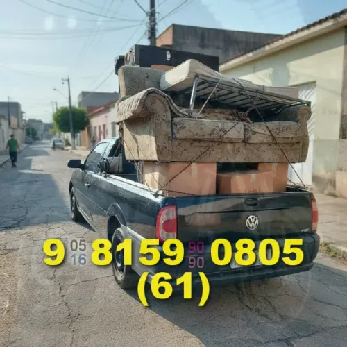 Frete com bom preço em Águas Claras e Taguatinga!
