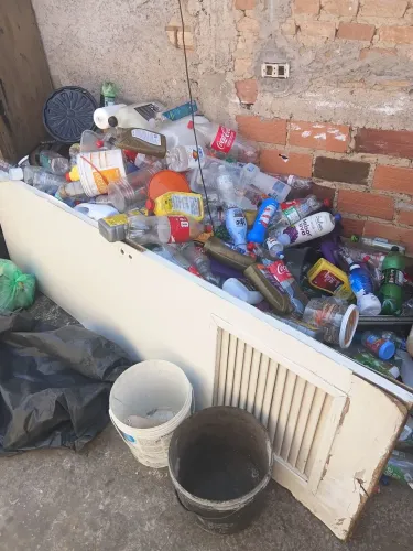 Doação material recicave