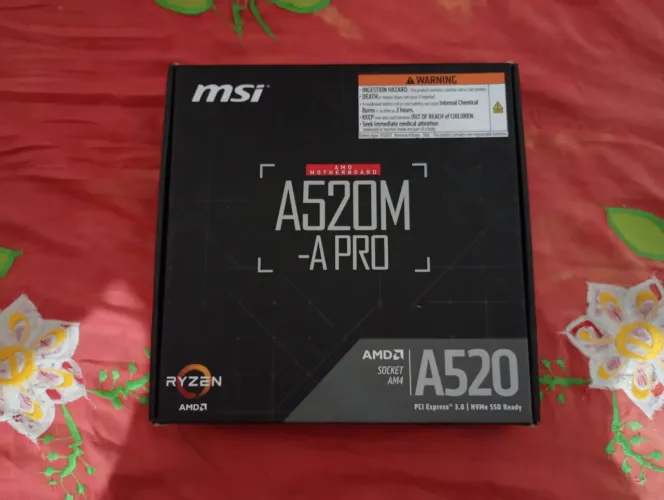 PLACA MÃE A520M MSI