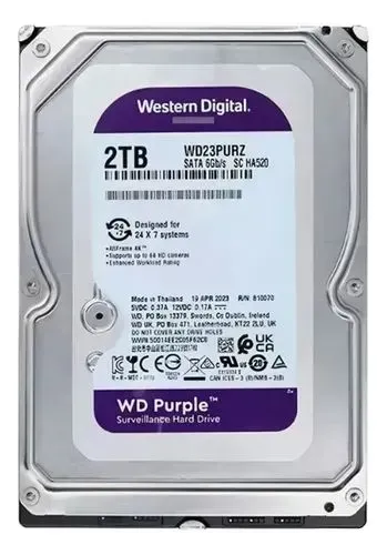 Hd wd purple 2tb