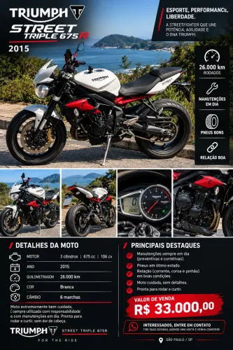 Street triple 675R