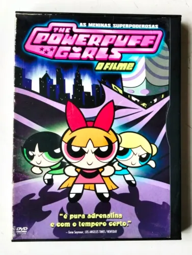 Dvd As Meninas Superpoderosas - O Filme (Capinha Snapcase) - 2002 - Usado