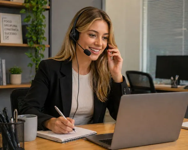 Fone com microfone Bright ( perfeito para home office ou aulas online) 