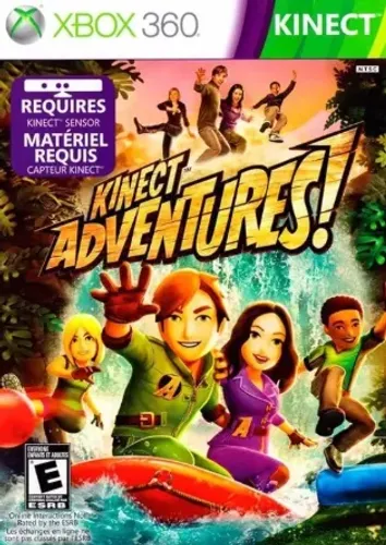 Jogo Kinect Adventures Xbox 360 Capa Papelão Original