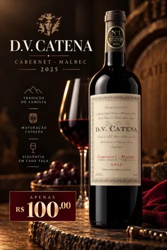 Vinho Argentino DV Catena Cabernet-Malbec