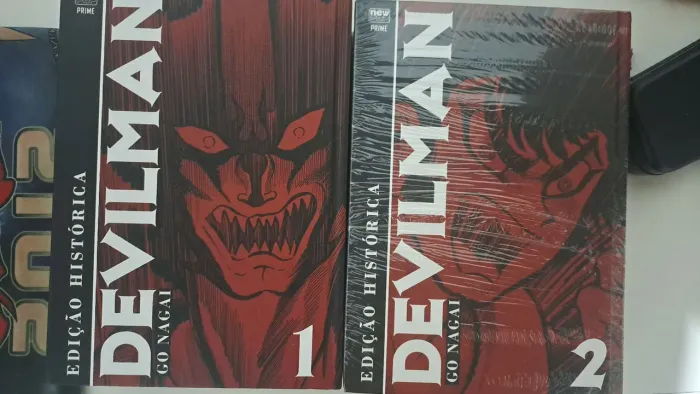 Mangá Devilman Edição Histórica Volumes 1 e 2