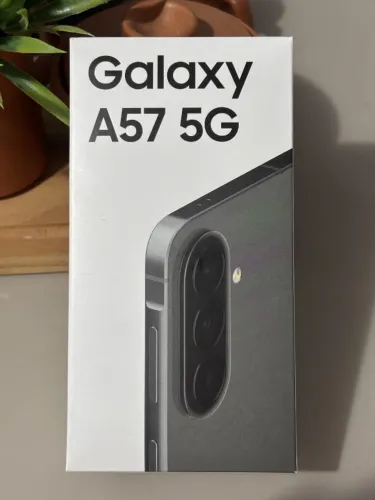 Galaxy A57 Cinza 128Gb Lacrado c/ NF e Garantia
