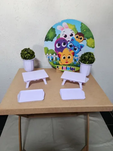 PEGUE E MONTE NA MESA TEMA "BOLOFOFOS"