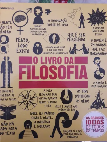 1 Livro de Filosofia, usado, em bom estado de conservação.