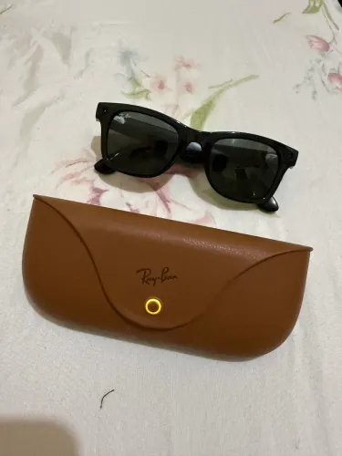 Óculo Ray-Ban META 1 (Câmera, IA, Bluetooth, Som e outros) quase novo